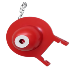 PSR0016 3" Vinyl Toilet Flapper applicable to AMSTD Cadet Flush Valve